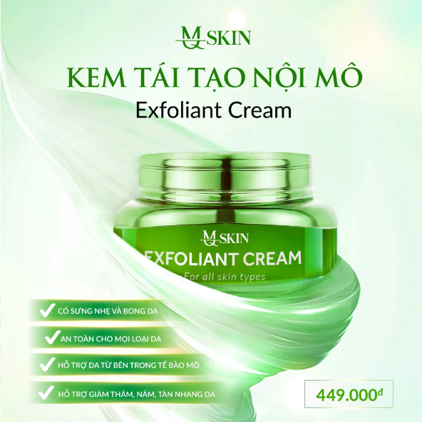 Ảnh Kem Tái Tạo Nội Mô Peel Da MQ Skin Giúp Tái Tạo, Trẻ Hóa, Sáng Căng Bóng Làn Da 30ml 3