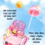 Bình Nước Cho Bé Babi1 Bình Uống Nước 650ml Cho Bé Đi Học Có Quai Đeo Tặng Kèm Sticker Dễ Thương