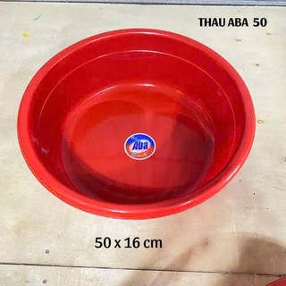 Thau Nhựa Đa Năng ABA – Chậu Tắm, Giặt Đồ, Rửa Rau Cực Tiện Lợi