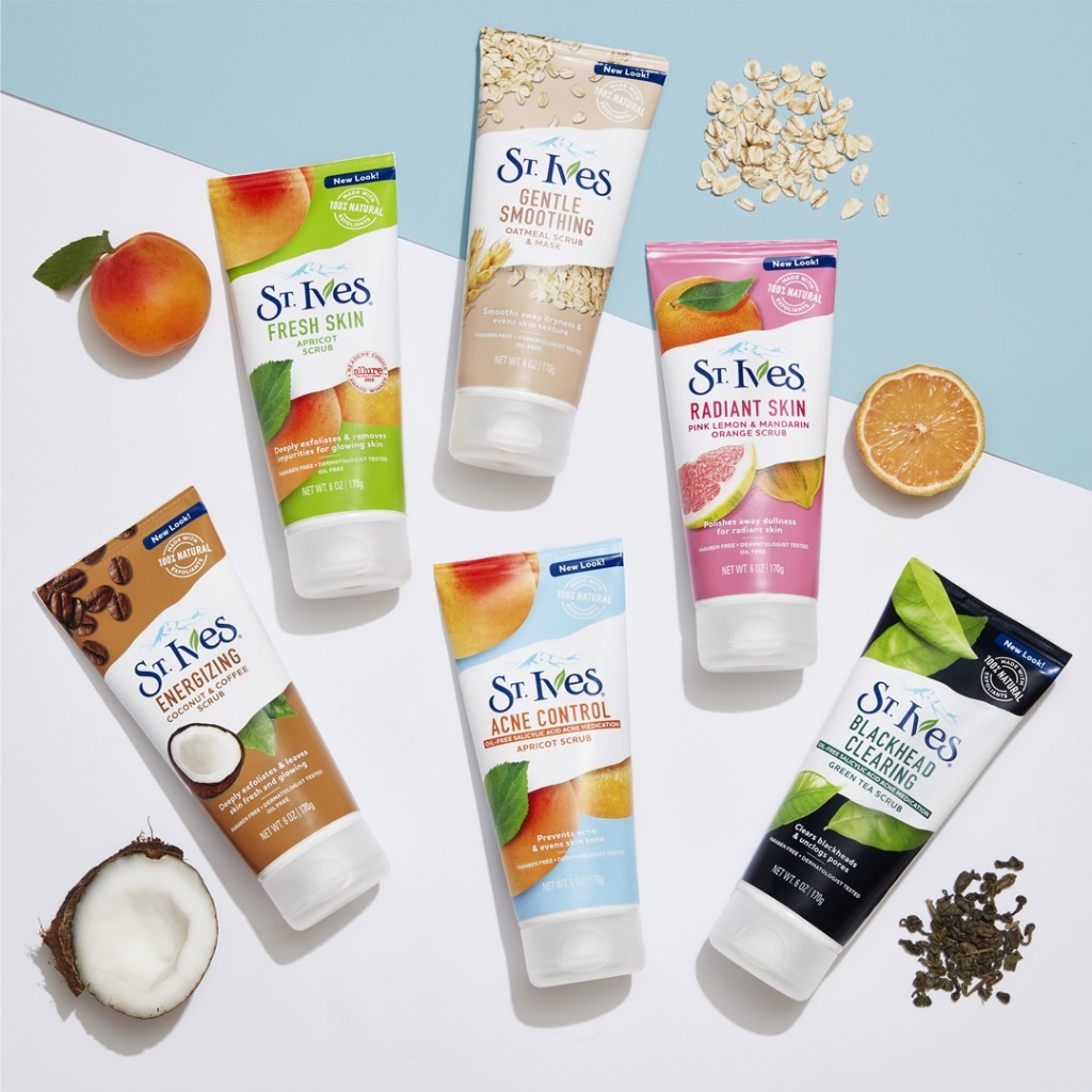 Sữa Rửa Mặt Tẩy Tế Bào Chết St.Ives 170g