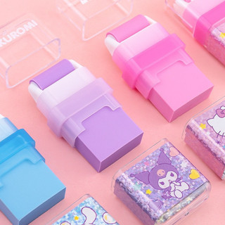Cục Tẩy Dạng Con Lăn Cao Su Sanrio Kuromi/ Melody/ Kitty/ Cún Trắng/ Pochaco Văn Phòng Phẩm Tẩy Trẻ Em - Đồ Dùng Học Tập