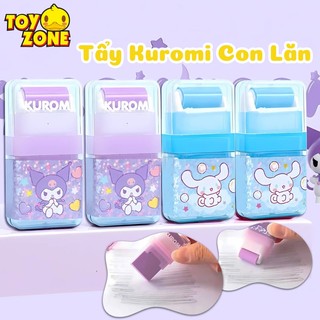 Cục Tẩy Dạng Con Lăn Cao Su Sanrio Kuromi/ Melody/ Kitty/ Cún Trắng/ Pochaco Văn Phòng Phẩm Tẩy Trẻ Em - Đồ Dùng Học Tập