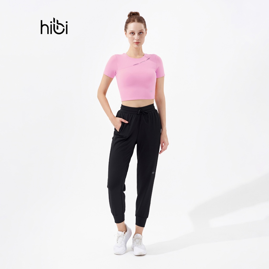 Ảnh Quần Jogger Tập Yoga Gym Hibi Sports QD319, Kiểu Jogger Có Túi Phối 2 Bên 4