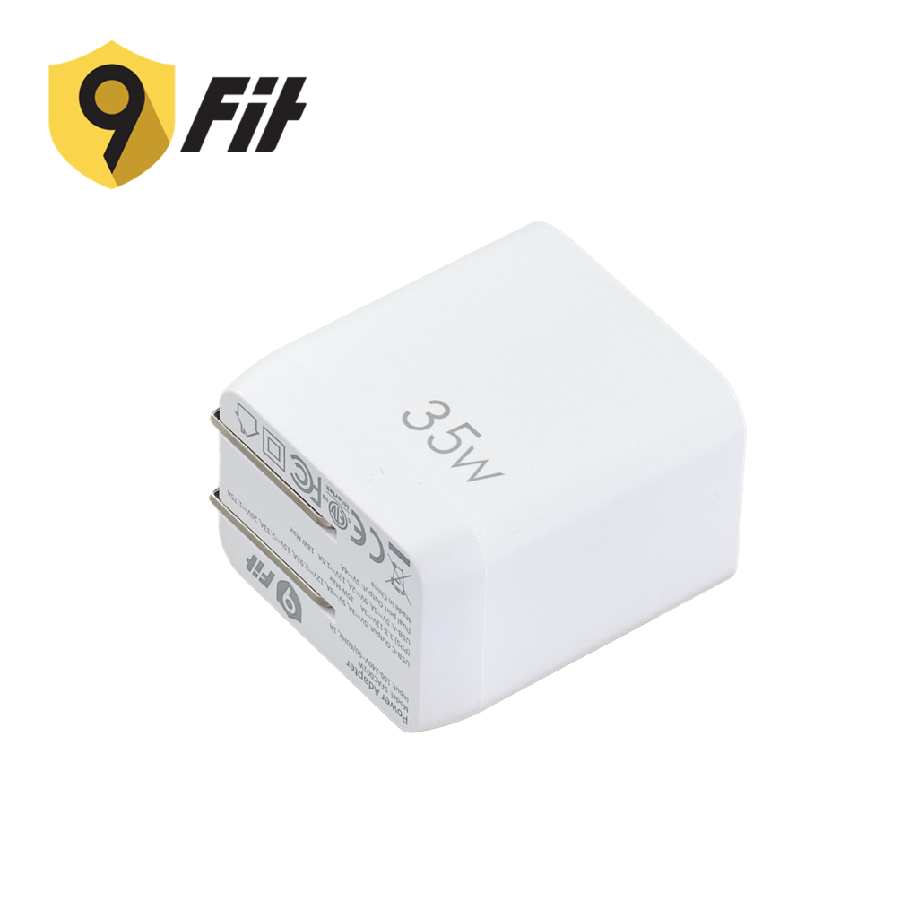 Ảnh Cốc sạc nhanh 9FIT 35W 1A + 1C công nghệ GaN 3