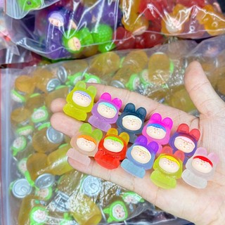 [CÓ SẴN - HỎA TỐC HCM] TÚI MÙ CHARM MAY MẮN THỎ NHÁM PHÁT SÁNG NHIỀU MÀU DẠ QUANG QUÀ TẶNG TRANG TRÍ Ý NGHĨA....
