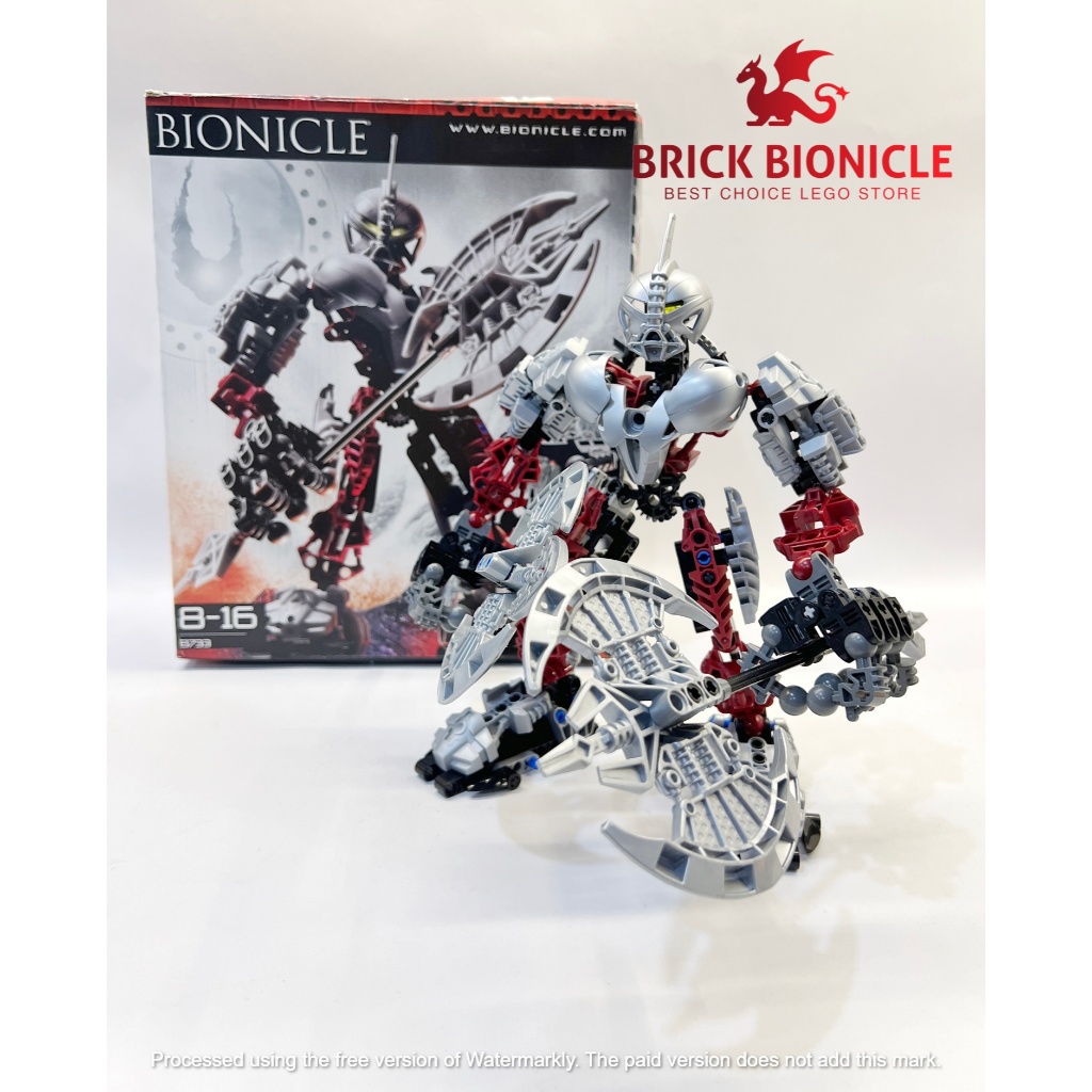 LEGO BIONICLE SG MA - ĐỒ CHƠI LẮP RÁP BIONICLE - 8733 AXONN | Shopee ...