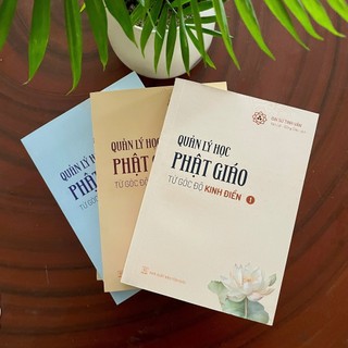 Sách - Bộ Quản Lý Học Phật Giáo (3 cuốn) - Vĩnh Nghiêm Books - Nhà Sách An Thư