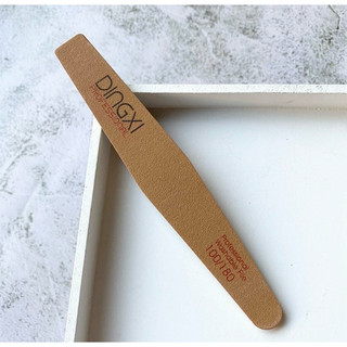 Dũa móng nhám da bò DINGXI , dũa móng nail xịn màu nâu