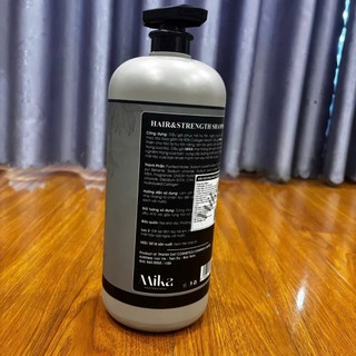 Cặp Dầu Gội Xả Collagen MIKA phục hồi hư tổn cho da đầu dầu bết, ngăn gàu, dầu gội collagen ngăn rụng tóc