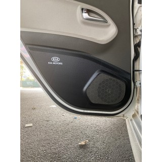 Bộ Dán Chống Xước Tapli Cửa Xe Kia Morning 2021- 2022 - Viền Vân Da Carbon Cao Cấp( tặng 1 bộ gương cầu lồi)