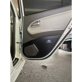 Bộ Dán Chống Xước Tapli Cửa Xe Kia Morning 2021- 2022 - Viền Vân Da Carbon Cao Cấp( tặng 1 bộ gương cầu lồi)