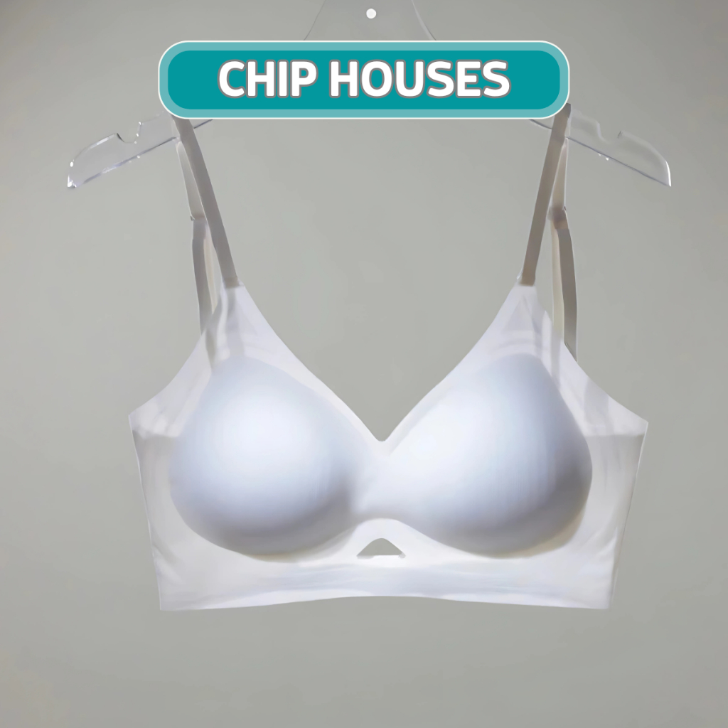 Áo Ngực Áo Lót Bra Su Có Đệm Mút  Dày Nâng Ngực 4CM Mịn Không Lộ Viền Không Gọng Hở Lưng Thoáng Mát AN9736