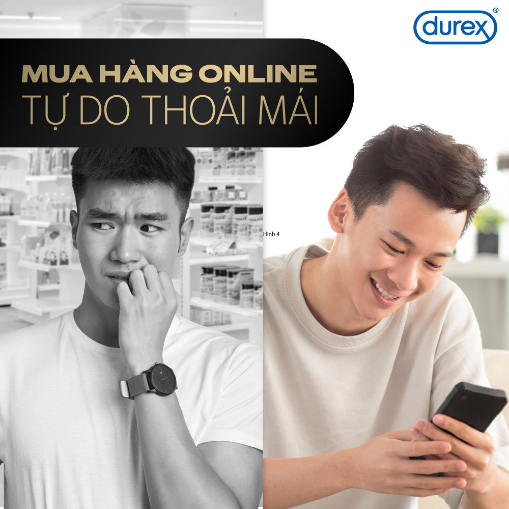 Ảnh Bao Cao Su Durex 001 Siêu Mỏng, Hộp 3 Bao, Mới Ra Mắt 4