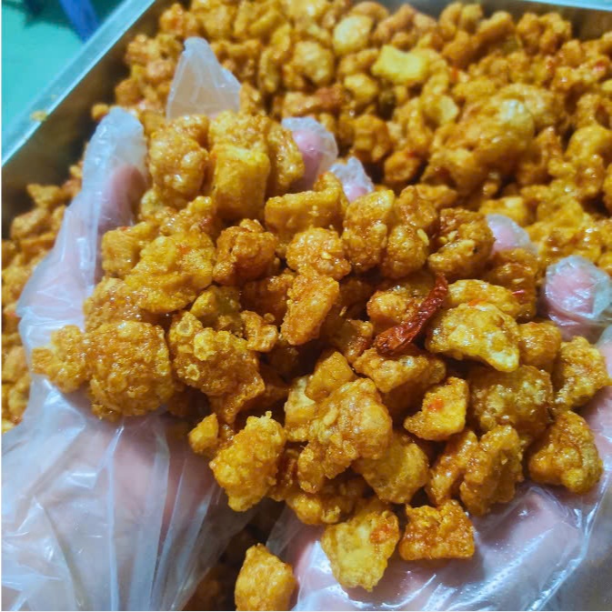 TÓP MỠ DA GIÒN RIM MẮM TỎI 100G THIÊN AN FOOD