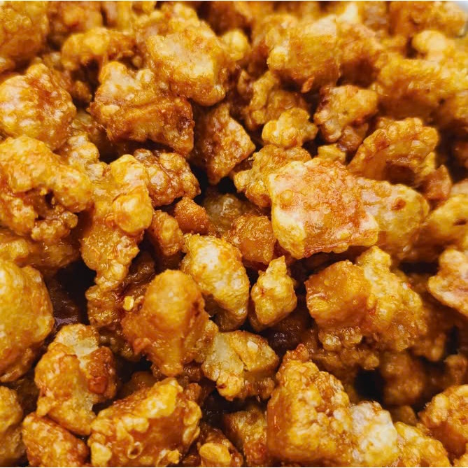 TÓP MỠ DA GIÒN RIM MẮM TỎI 100G THIÊN AN FOOD