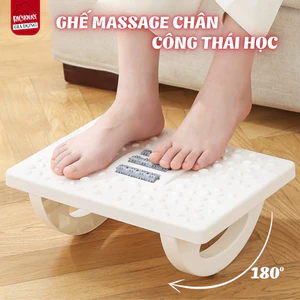 Ghế gác chân massage, kê chân Công Thái Học dân văn phòng, sinh viên, mát xa thư giãn, giảm stress