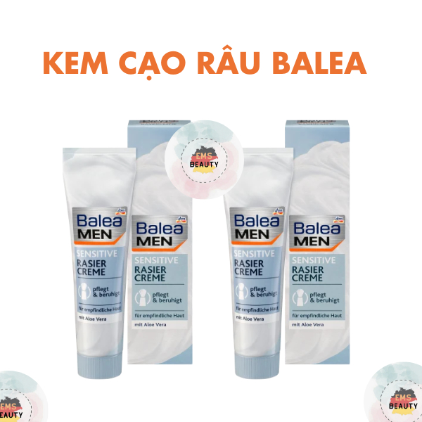 Kem Cạo Râu Balea Men Đức Cho Da Nhạy Cảm Sensitive Rasier Creme 100ml ...