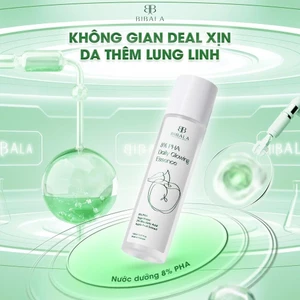 8% PHA Daily Glowing Essence 150 ml - Nước dưỡng sáng, tẩy TBC, ngừa mụn cho da Bibala