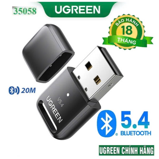 USB Bluetooth 5.4 5.0 5.3 Ugreen 35058 CM748 80889 90225 CM390 (kết nối 5/7 thiết bị,cách 20m) | BigBuy360 - bigbuy360.vn