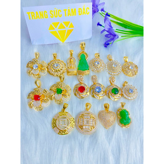 Các mẫu mặt dây chuyền hàng hội mà vàng 18 ca siêu bền không gì dành cho nữ.