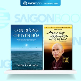 Combo Sách - Không Diệt Không Sinh Đừng Sợ Hãi + Con Đường Chuyển Hóa