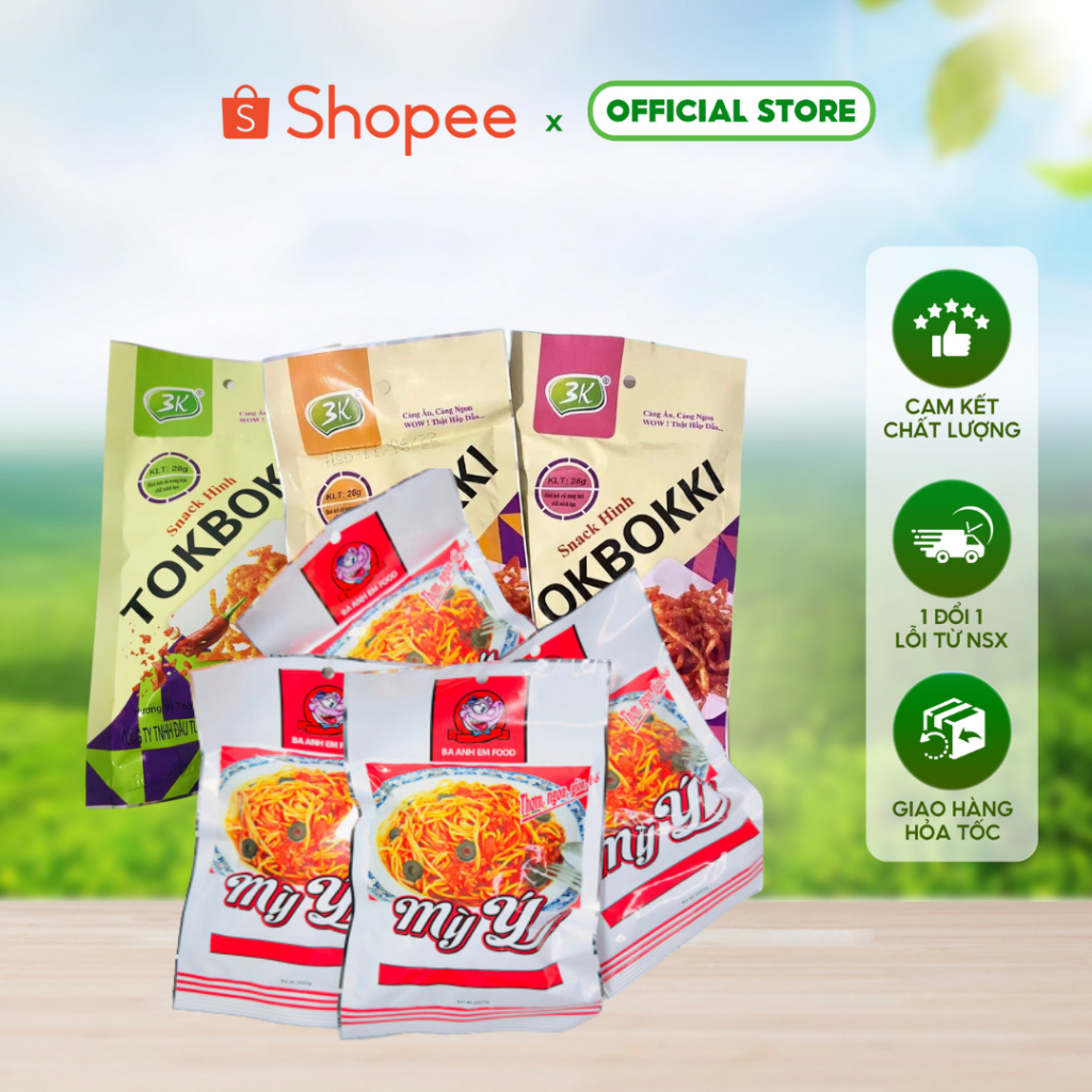 Thùng Snack Que Cay, Thanh Cay Nhiều Loại 30 Gói | Shopee Việt Nam