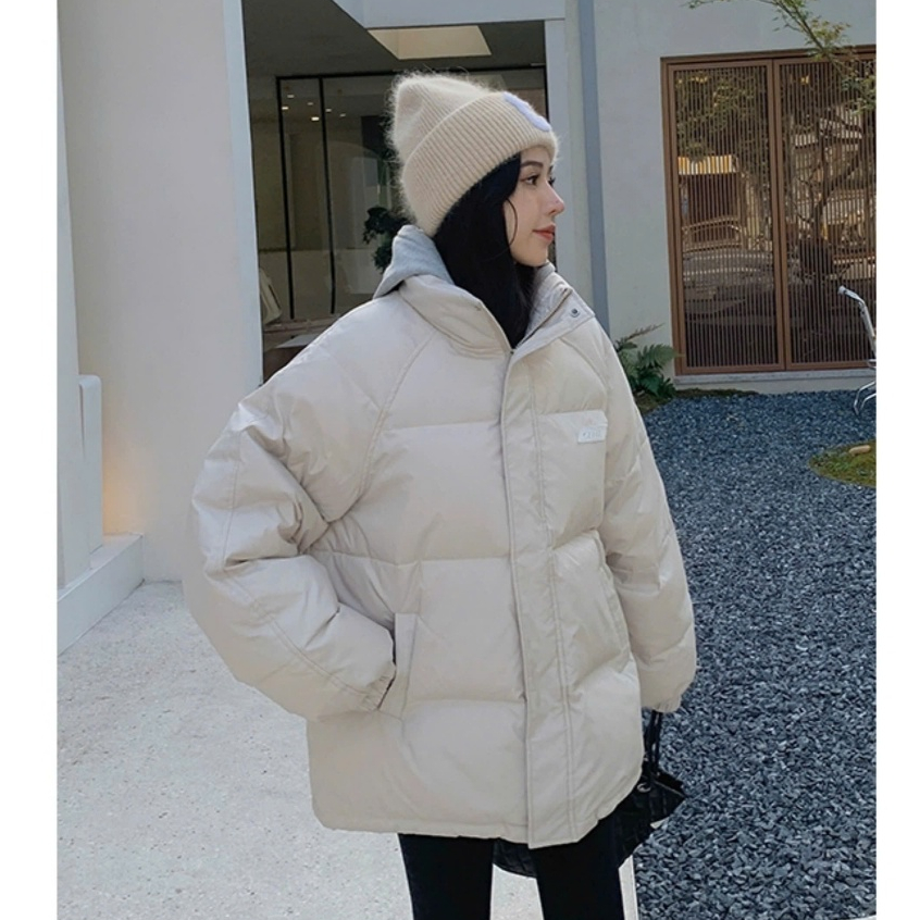 Áo Phao Unisex RANSHI Form Rộng Khoác Béo Dáng Xuông Mùa Đông Đại Hàn Siêu Ấm Kiểu Dáng Hàn Quốc - RA281