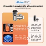 Máy Nước Nóng Trực Tiếp Gắn Đầu Vòi MIFAN 3300W - Tăng nhiệt nhanh sau 3 giây - An toàn, chống giật ELCB — ảnh 2