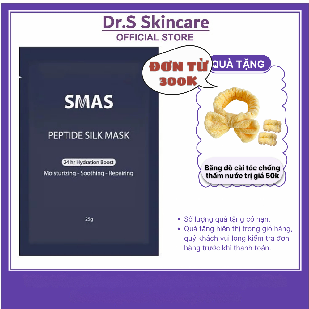 Combo 10 Miếng Mặt Nạ Smas Peptide Silk Mask Phục Hồi Làm Dịu Da Sau ...