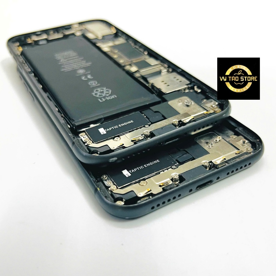 Cụm Main iCloud ĐT11 Màu Đen Vỏ Sườn Đẹp 95% ( CAMERA TRƯỚC, CAMERA SAU, MAIN ICLOUD...)