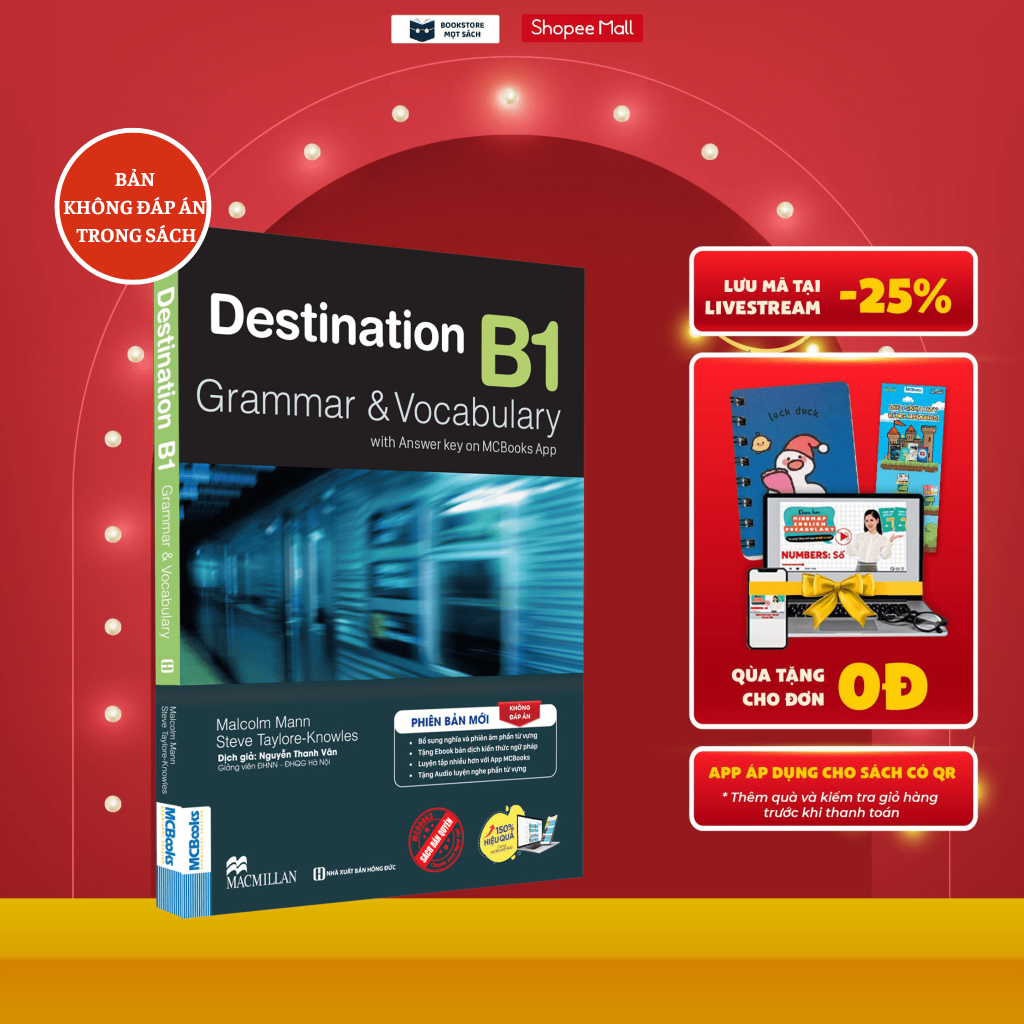 Sách - Destination B1 Grammar and Vocabulary | Shopee Việt Nam