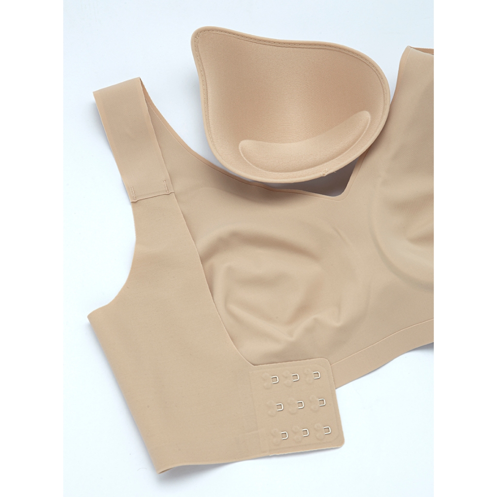 Ảnh Áo Lót Không Viền May Không Gọng Mút Mỏng Vừa Có Thể Tháo Rời Bra Seamless Fit Soft Collection By Sabina SBXK119 1