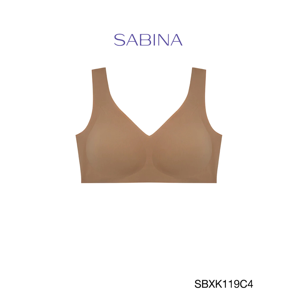 Ảnh Áo Lót Không Viền May Không Gọng Mút Mỏng Vừa Có Thể Tháo Rời Bra Seamless Fit Soft Collection By Sabina SBXK119 3
