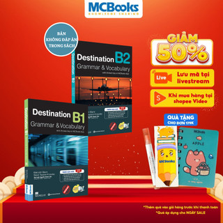 Sách - Combo Destination Grammar & Vocabulary B1, B2 Phiên bản mới