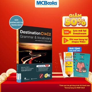 Sách - Destination C1&C2 Grammar and Vocabulary Tặng Audio và bài tập thực hành MCBooks