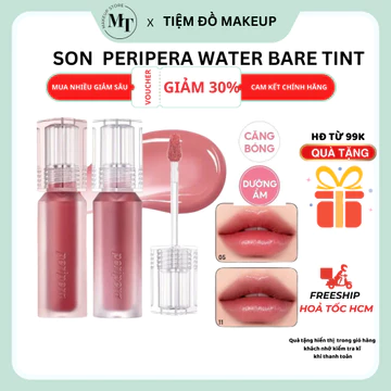 Son Tint Bóng Peripera Ink Water Bare Tint 3.8g lâu trôi không dính cốc | MT MAKEUP STORE
