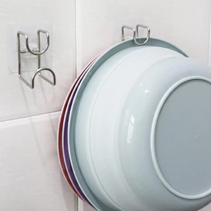 Móc Treo Thau, Chậu, đồ dùng Nhà Bếp Bằng Inox không gỉ