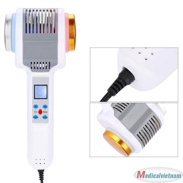 Búa Nóng Lạnh, Máy Massage Mặt Nóng Lạnh Hàng Cao Cấp, Máy Điện Di Tinh Chất Bảo Hành 6 Tháng