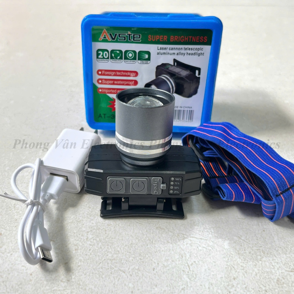 Đèn Đội Đầu Choá Zoom siêu HOT, zoom xa gần, nhỏ gọn tiện lợi