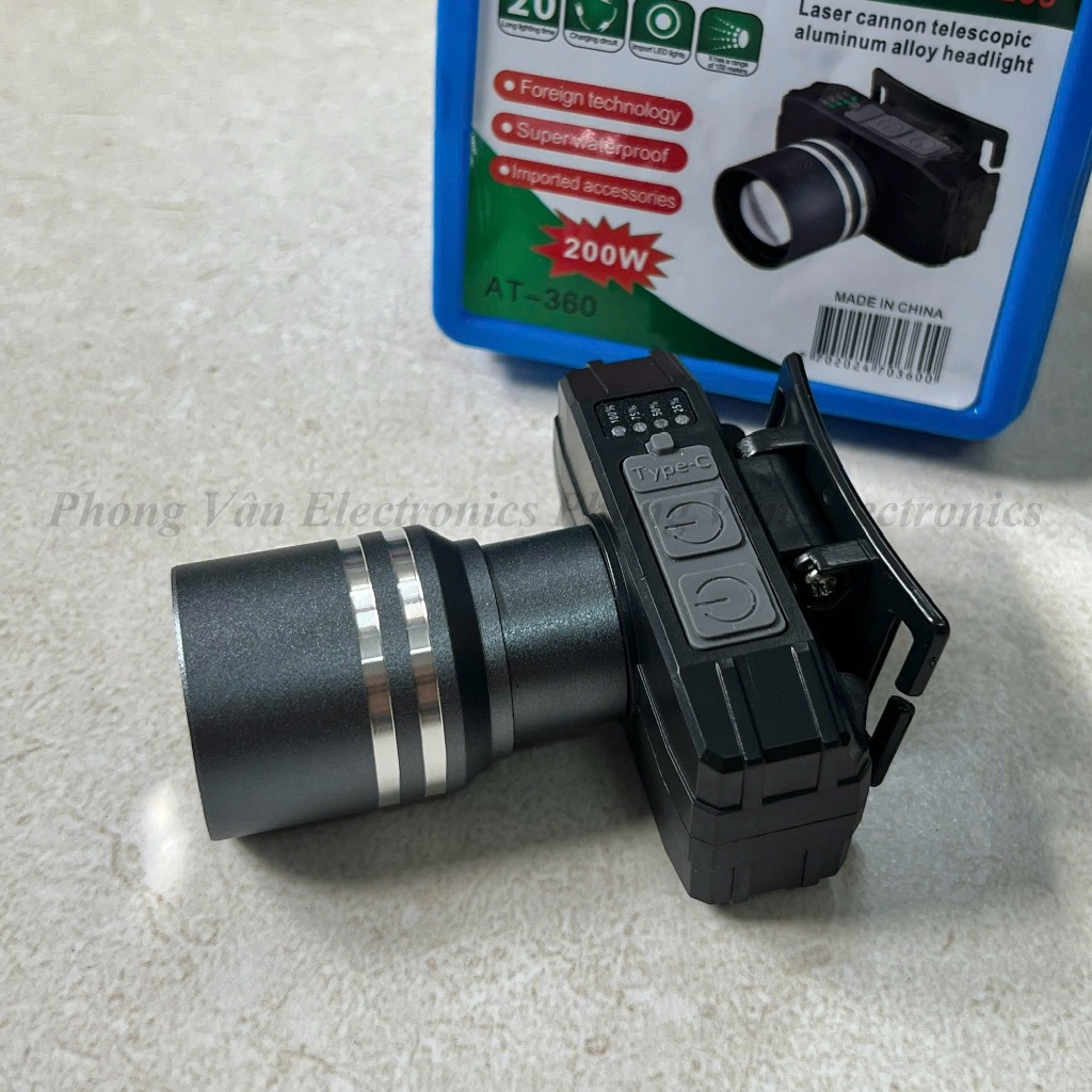 Đèn Đội Đầu Choá Zoom siêu HOT, zoom xa gần, nhỏ gọn tiện lợi