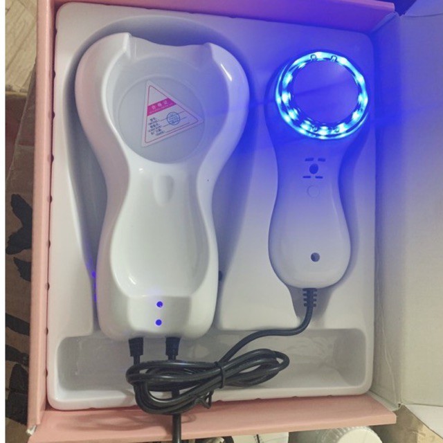 Búa Lạnh Mini Điện Đẩy Di Tinh Chất Massage Mặt Hiệu Quả Lạnh Sâu Bảo Hành 6 Tháng