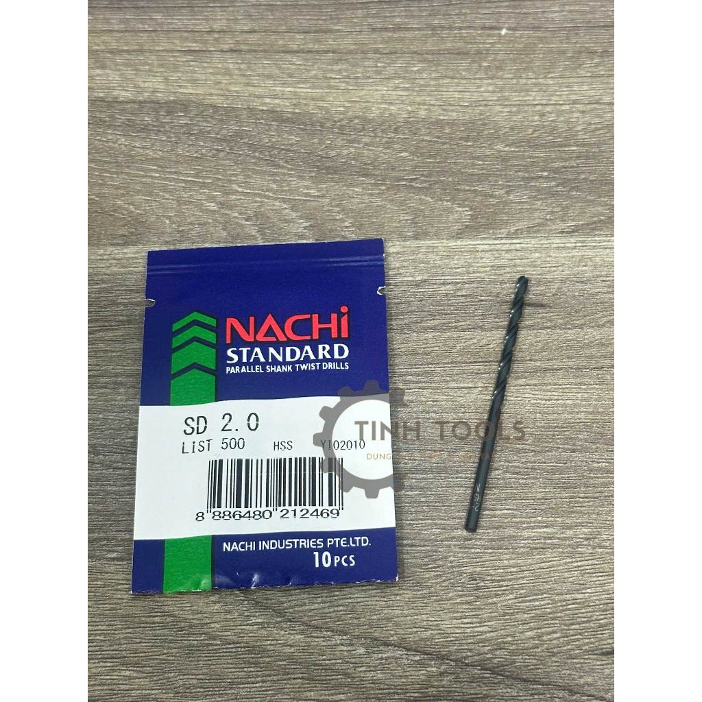 (9.5 li đến 12 li) Mũi khoan sắt | thép siêu cao cấp, bền siêu cứng thương hiệu Nachi Nhật