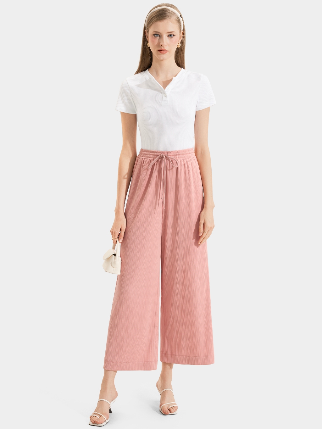 Ảnh Quần Thun Dài Nữ MARC FASHION Ống Suông - CBNH063724 1