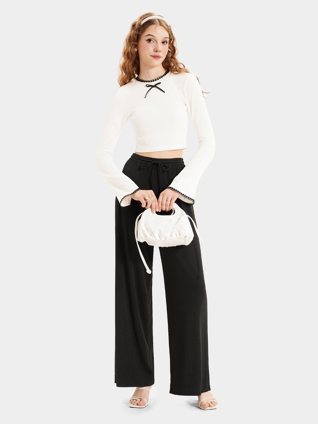 Ảnh Quần Thun Dài Nữ MARC FASHION Ống Suông - CBNH063724 3