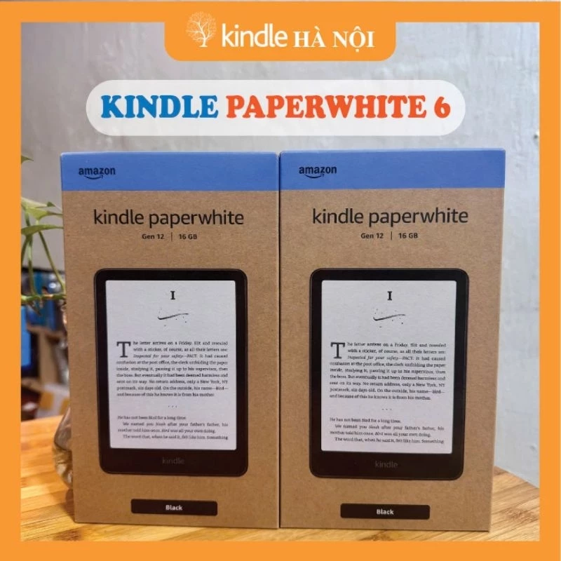 NEWSEAL | Máy đọc sách Kindle Paperwhite 6 2024 Tặng bao da hoặc ốp và hỗ trợ tạo tài khoản kindle PPW6 — ảnh 1