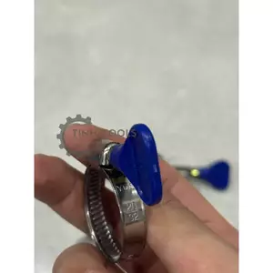 Cổ Dê Bướm, đai xiết cổ dê, cổ dê inox YDS có tay vặn (các size khác màu nhau)