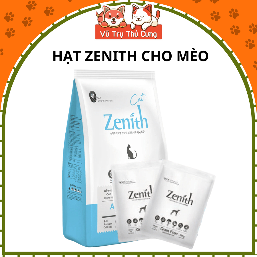 Hạt Mềm Zenith Hairball Tiêu Búi Lông Cho Mèo 300g
