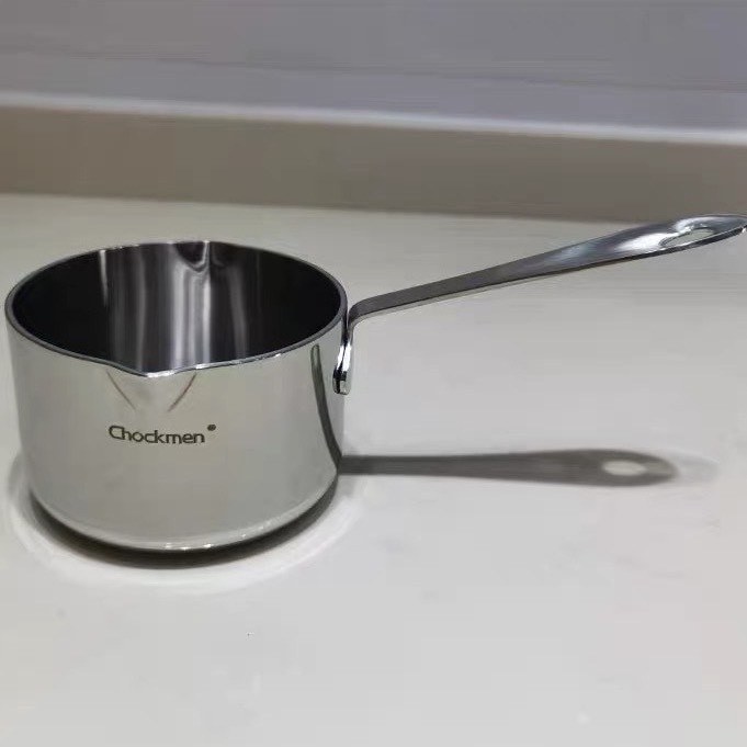 Quánh Chảo Inox Mini Chockmen, Quánh Nấu Đồ Ăn Dặm Inox Cao Cấp CKM104 CKM15 CKM323 BSD112