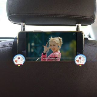 Móc Treo Đồ Ô Tô Gắn Ghế Sau Đa Năng Kiêm Giá Đỡ Điện Thoại Nhựa Cute Timo DDK41