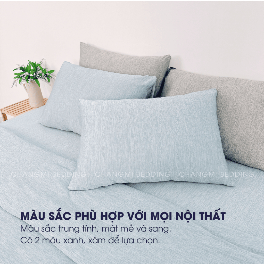 Ảnh Vỏ gối lạnh Changmi Bedding siêu mát, mềm mượt và không nhăn. Chất liệu cao cấp xuất Mỹ, Nhật. 2